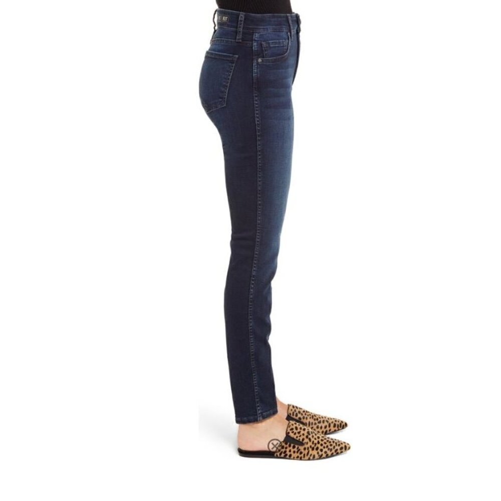 NWT KUT Size 0 Diana Fab Ab High Waist Skinny Jeans in Attitude MSRP $94 - Picture 3 of 13